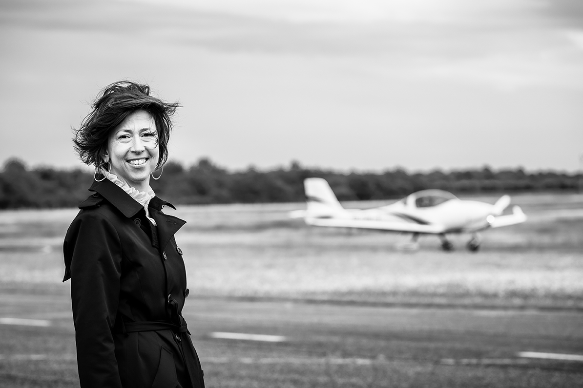 Caroline Dubouil piste d'envol